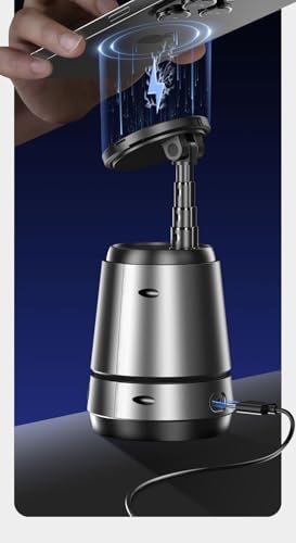 Q05 AI Auto-Tracking Phone Mount (360° Rotating, Magnetic, No App Needed)